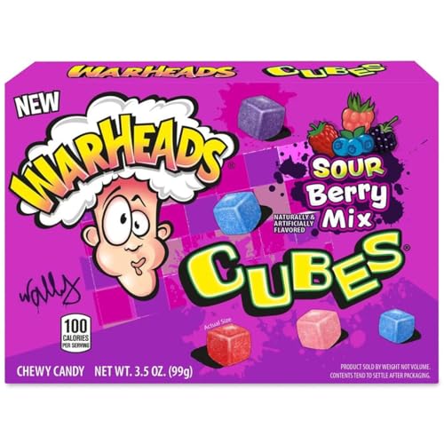 Warheads Cubes Sour Berry Mix 99g inkl. Steam-Time ThankYou von Steam-Time