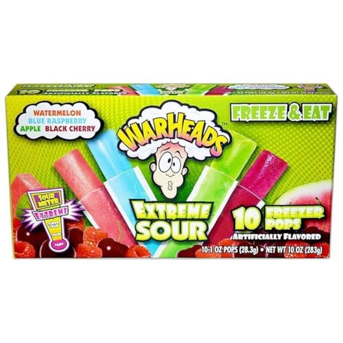 Warheads - Extreme Sour Freezer Pops 283,5g inkl. Steam-Time ThankYou von Steam-Time