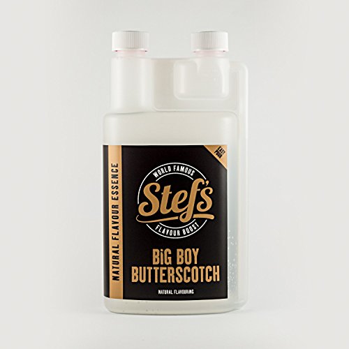 Big Boy Butterscotch - Natural Butterscotch Essence - 1L von Stef's