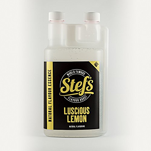 Luscious Lemon - Natural Lemon Essence - 1L von Stef's