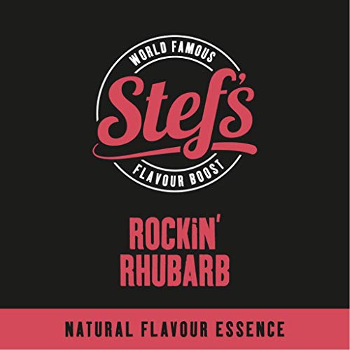 Rockin' Rhubarb - Natural Rhubarb Essence - 2.5L von Stef Chef