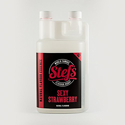 Sexy Strawberry - Natural Strawberry Essence - 1L von Stef's