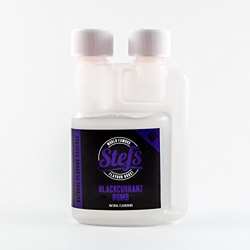 Blackcurrant Bomb - Natural Blackcurrant Essence - 100ml von Stef's