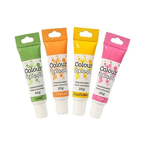 Tropical -Theme Food Colouring Gel Set - 4 Pack von Stef's