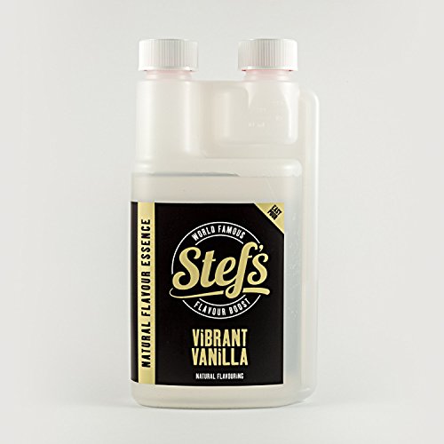 Vibrant Vanilla - Natural Vanilla Essence - 500ml von Stef's