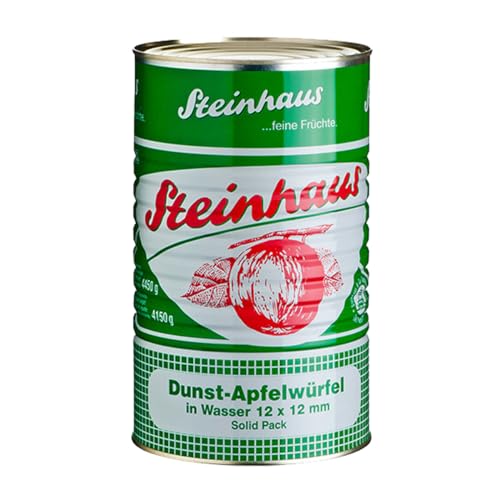 Steinhaus Dunst Apfelwürfel feine Früchte in Wasser eingelegt 4650ml von Steinhaus