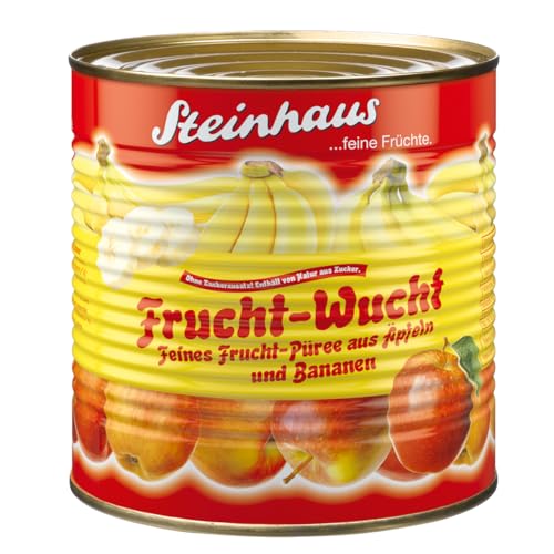 Steinhaus Frucht Wucht Püree Bananen ohne Zuckerzusatz 2650ml von Steinhaus