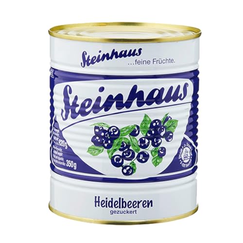 Steinhaus Heidelbeeren feine Früchte gezuckert in der Dose 850ml von Steinhaus