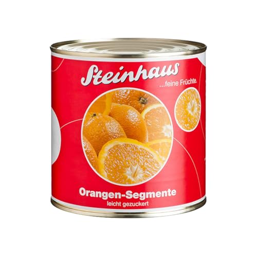 Steinhaus Orangen Segmente feine Früchte leicht gezuckert 2650ml von Steinhaus