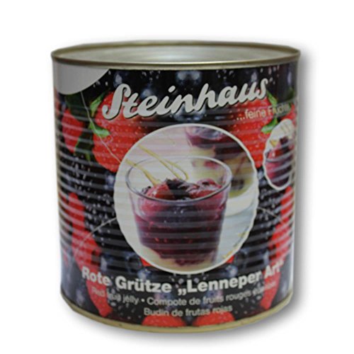 Steinhaus Rote Grütze Lenneper Art feine Früchte in der Dose 2650ml von Steinhaus