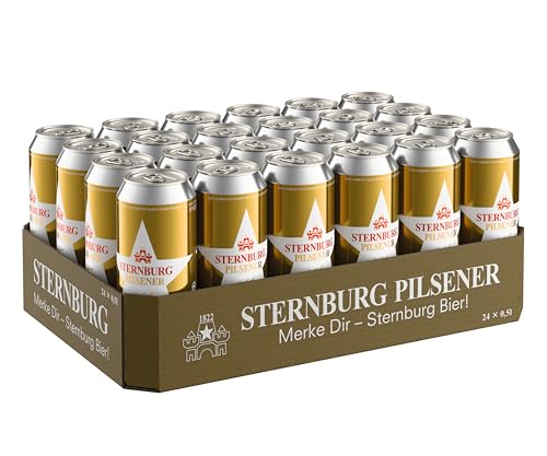 Sternburg Pilsener, feinherb EINWEG 24x0,50 L Dose von Sternburg