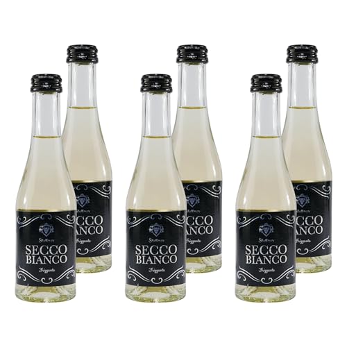 Stettner Vino Frizzante Bianco Secco -trocken- (12 x 0,2L) von Stettner