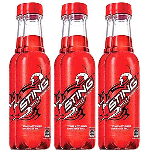 Sting Energy Drink, 250 ml Flasche (6 Stück) von Sting