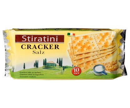 Stiratini Cracker gesalzen, 12er Pack (12 x 250 g) von Stiratini