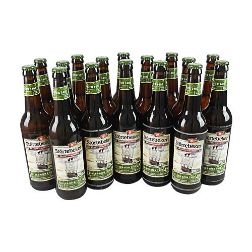 Störtebeker BIO Keller Bier 1402 (16 Flaschen à 0,5 l / 4,8% vol.) von Störtebecker Braumanufaktur