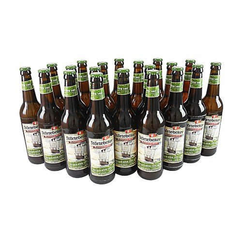 Störtebeker BIO Keller Bier 1402 (20 Flaschen à 0,5 l / 4,8% vol.) von Störtebecker Braumanufaktur