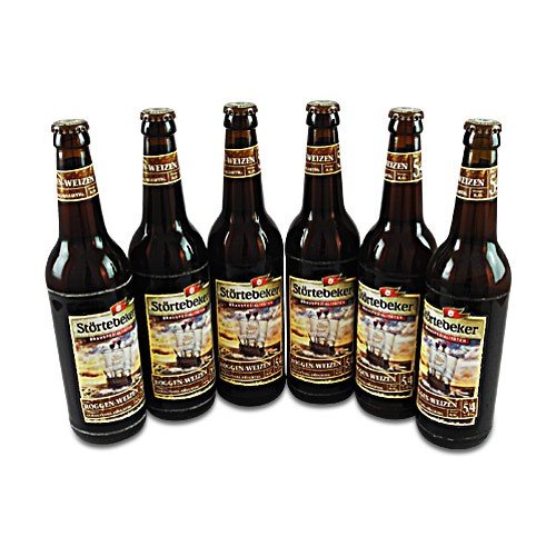 Störtebeker BIO Roggen Weizen (6 Flaschen à 0,5 l / 5,4% vol.) von Störtebecker Braumanufaktur