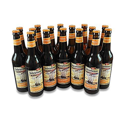 Störtebeker Bernstein-Weizen (16 Flaschen à 0,5 l / 5,3% vol.) von Störtebecker Braumanufaktur