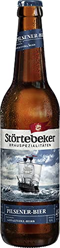 Störtebeker Pilsener norddeutsch herb MEHRWEG, 0.5 l von Störtebecker Braumanufaktur