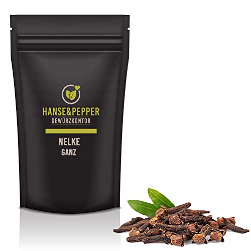 100g Nelken ganz Gewürznelken lieblich hoch aromatisch natürlich vom Hanse&Pepper Gewürzkontor - Gourmet Serie von Hanse&Pepper Gewürzkontor