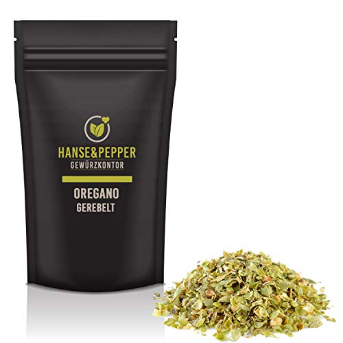 100g Oregano gerebelt sehr aromatisch natürlich vom Hanse&Pepper Gewürzkontor - Gourmet Serie von Hanse&Pepper Gewürzkontor