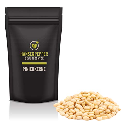 100g Pinienkerne ungeröstet naturbelassen natürlich vom Hanse&Pepper Gewürzkontor - Gourmet Serie von Hanse&Pepper Gewürzkontor