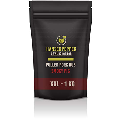 150g Pulled Pork Barbecue Rub Grill Gewürz Trockenmarinade Premium Qualität - Spicy Pro Serie von Hanse&Pepper Gewürzkontor