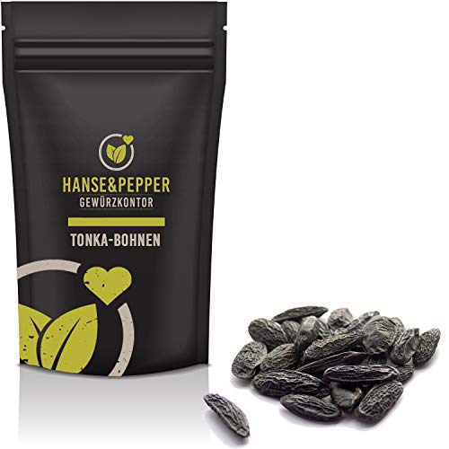 50g Tonka Bohnen Gewürz Tonga Fave Tonka Vanille Geschmack natürlich vom Hanse&Pepper Gewürzkontor von Hanse&Pepper Gewürzkontor