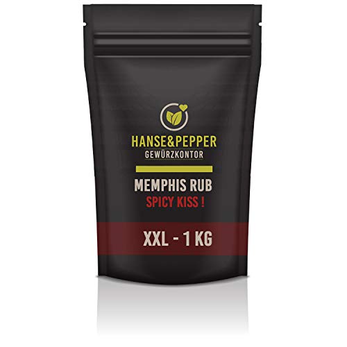 300g Memphis Tennessee Rub Grillgewürz Barbecue BBQ Gewürzmischung im wiederverschließbarem Aroma-Beutel - Plus Serie von ATOTOP