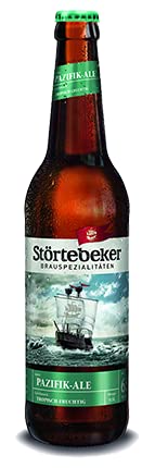 Störtebeker Pazifik Ale Craft Bier 6,5% vol. (2 x 0,5l) MEHRWEG von Störtebeker