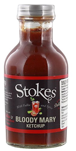 Stokes Sauces Bloody Mary Tomato Ketchup, pikant, 250 ml von STOKES