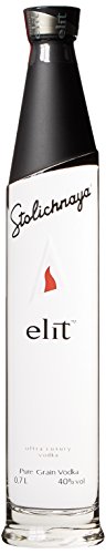 Stolichnaya Elit Vodka 38% vol. (1 x 0,7l) | Hochwertiger Vodka dreifach destilliert und mit Carbonfilter gefiltert von Stolichnaya