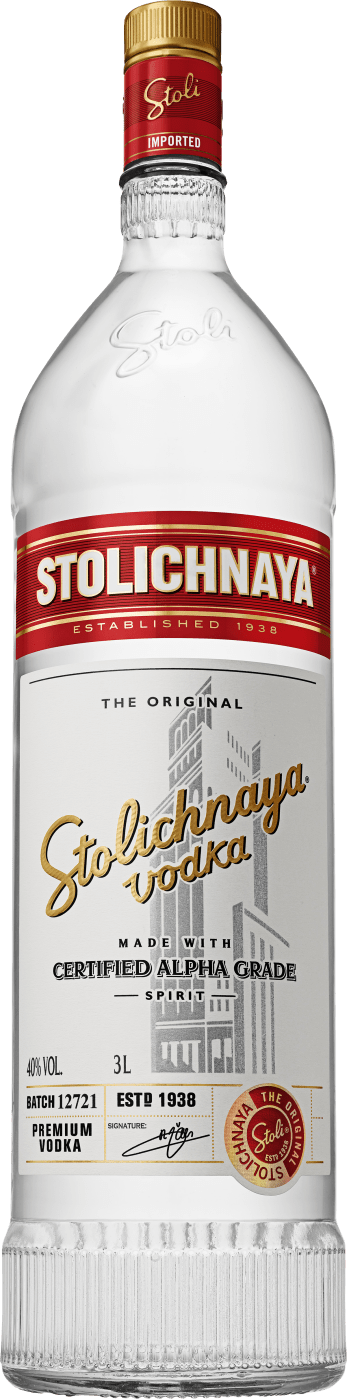 Stolichnaya Vodka - 3l