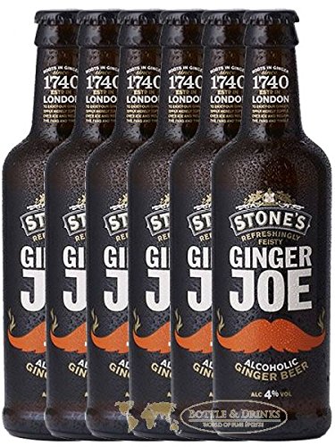 Stones Ginger Joe 6 x 0,33 Liter Flaschen von Stones