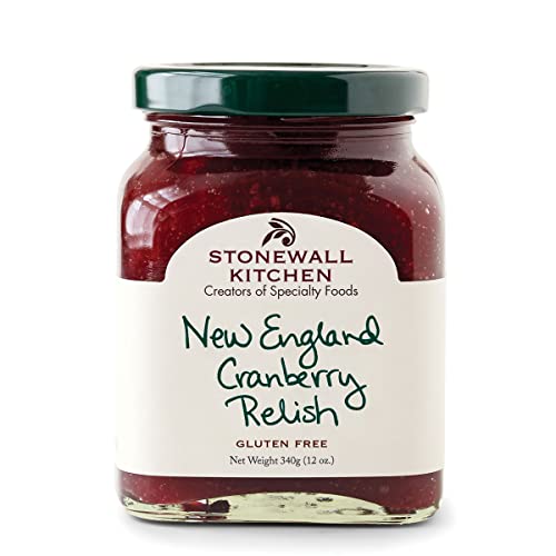 Stonewall Kitchen New England Cranberry Relish, 340 g – süßlich-herber Aufstrich aus Neuengland von Stonewall Kitchen