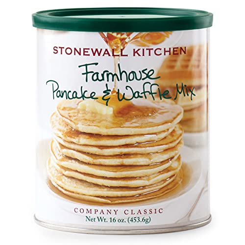 Stonewall Kitchen Farmhouse Pancake & Waffle Mix, 454 g – Klassische Backmischung für fluffige Pancakes & Waffeln – Originalrezept von 1937 von Stonewall Kitchen