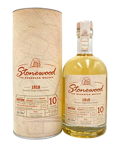 Rarität: Stonewood 1818 Grain Whisky 10 Jahre 0,7l - Jahrgang 2011 von Schraml