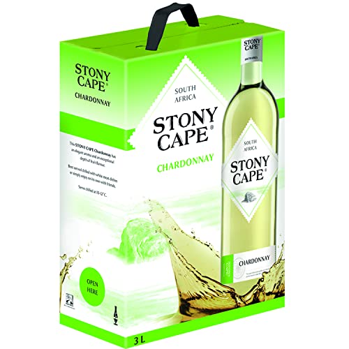 Stony Cape Chardonnay Südafrika trocken Bag-in-Box (1 x 3 l) | 3 l (3er Pack) von Stony Cape