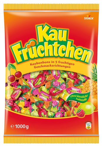 5x Storck - Kau-Früchtchen - 1000g von Storck