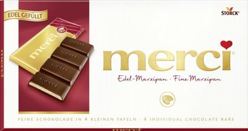 Storck Merci Tafelschokolade Edel-Marzipan, 112 g von Storck