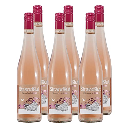 Strandgut Weinschorle Rosé (6 x 0,75L) von Strandgut