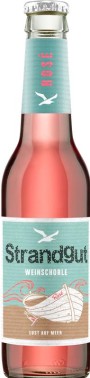 Strandgut Weinschorle Rosé lieblich 0,275 l von Strandgut