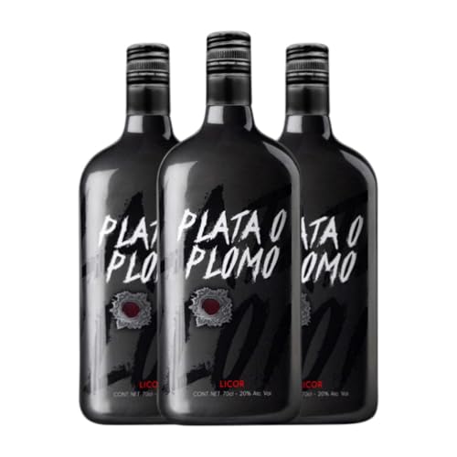 Liköre Street. Plata o Plomo 70 cl (Karton mit 3 Flaschen von 70 cl) von Street