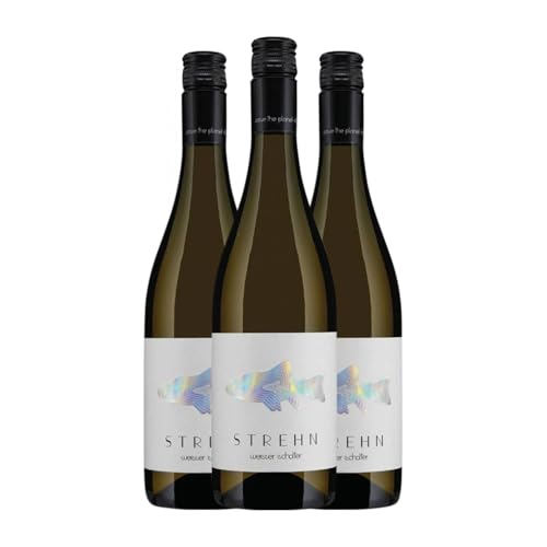 Strehn Cuvée Weisser Schotter Trocken Burgenland 75 cl Weißwein (Karton mit 3 Flaschen von 75 cl) von Strehn