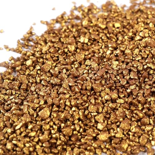 Streuselheld Goldflakes 40g Streusel zum Dekorieren und Verzieren von Gebäck aller Art wie Torten Kuchen Keksen Zuckerstreusel von Streuselheld