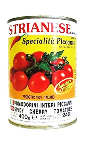 WÜRZIGE STRIANESE-KIRSCHTOMATEN 24 X 400 GR von STRIANESE