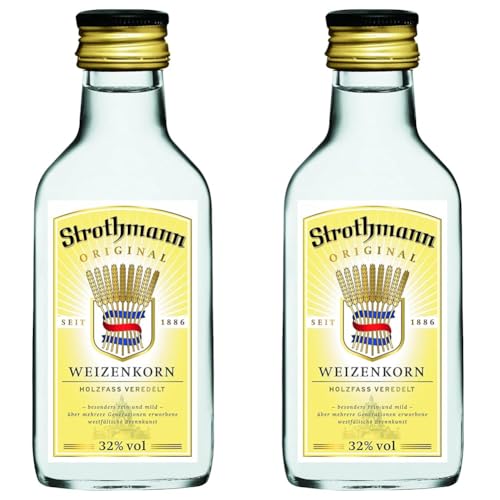 Weizenkorn 12 x 0,1l-Fl. 32% vol. (Packung mit 2) von Strothmann