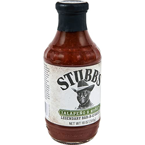 Stubb's Jalapeño & Honig BBQ Sauce, 530 ml von Stubb's