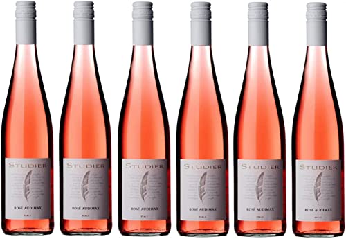 6 er Audimax Rosé feinherb 2023 | Weingut Studier | Pfalz | 6 x 0,75 l von Studier