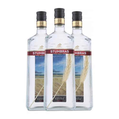 Wodka Stumbras 70 cl (Karton mit 3 Flaschen von 70 cl) von Stumbras